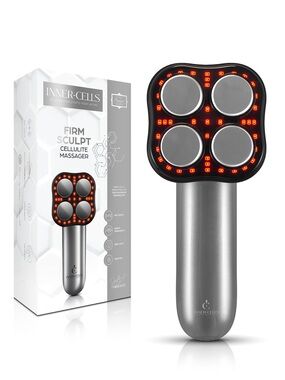 Firm Sculpt Cellulite Massager - Silver
